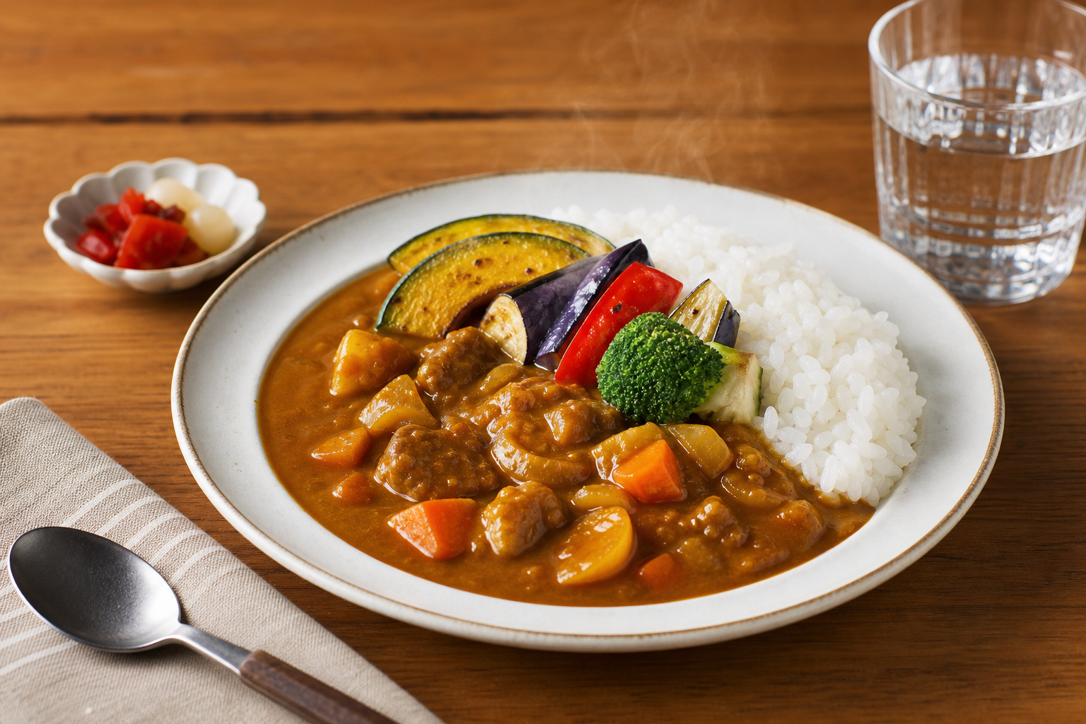 【松屋】ごろごろ煮込みチキンカレー定食が復活！あの頃と変わらない味！